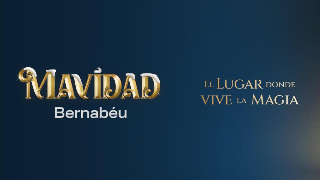 Cartel promocional de Mavidad Bernabéu