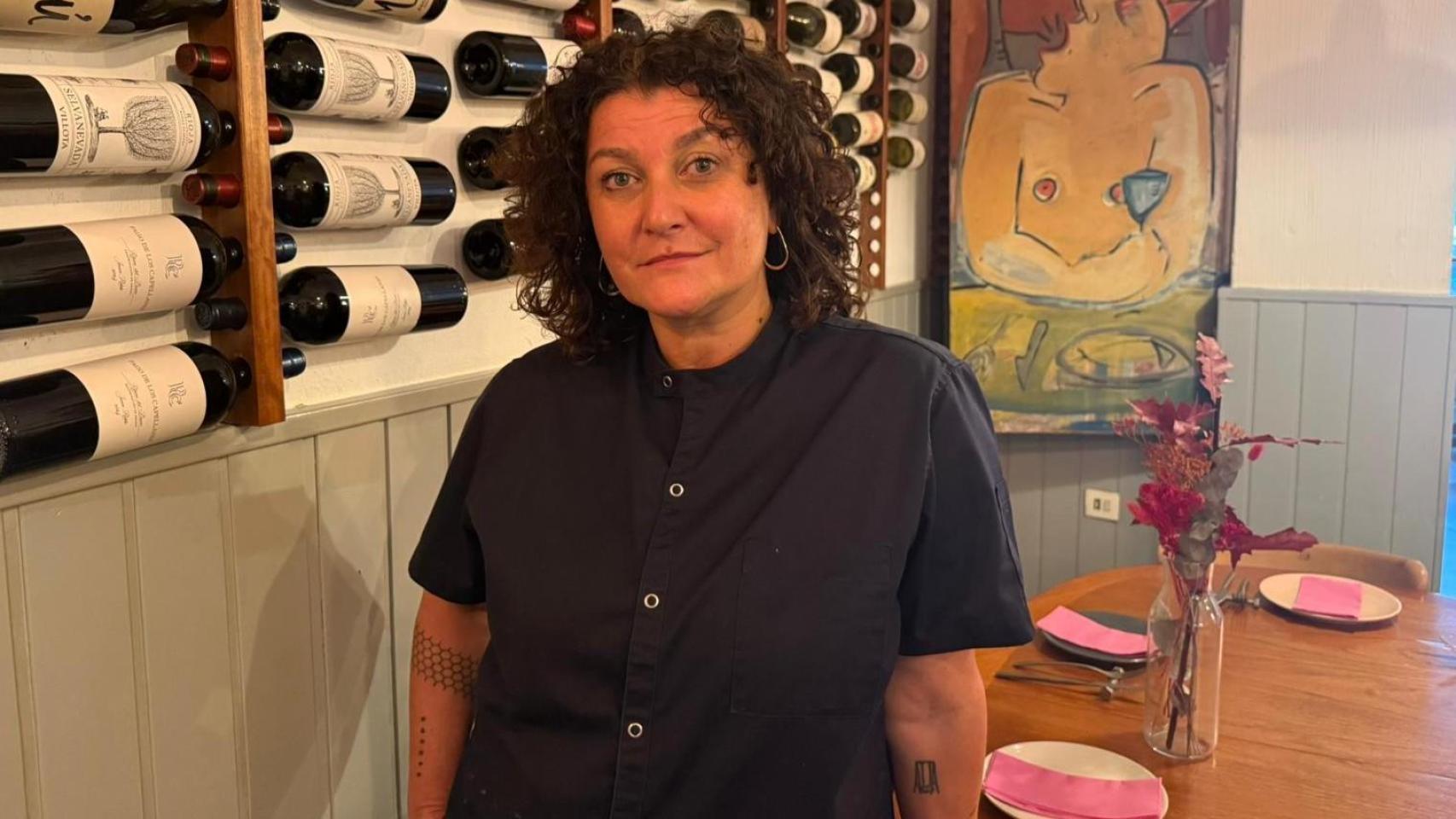 Alma García, propietaria y cocinera de bar Greca