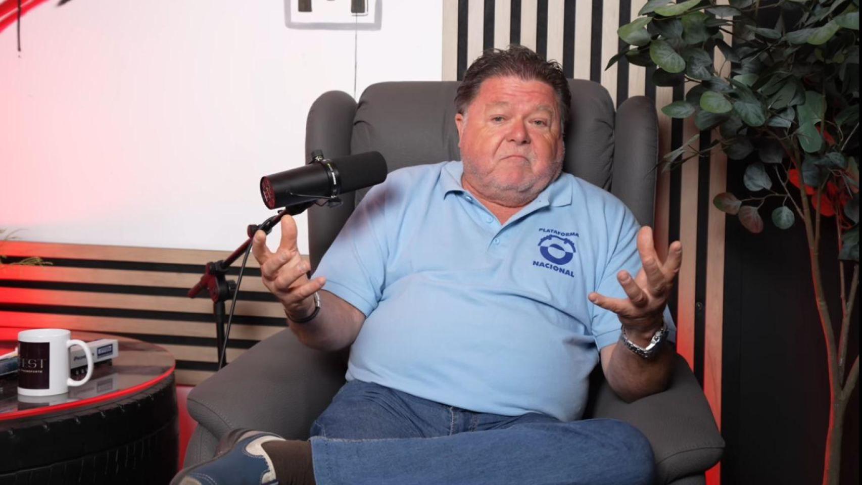 Juan Antonio Trujillo, camionero autónomo.