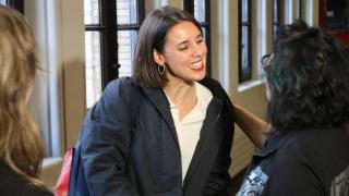 Irene Montero, en Zaragoza