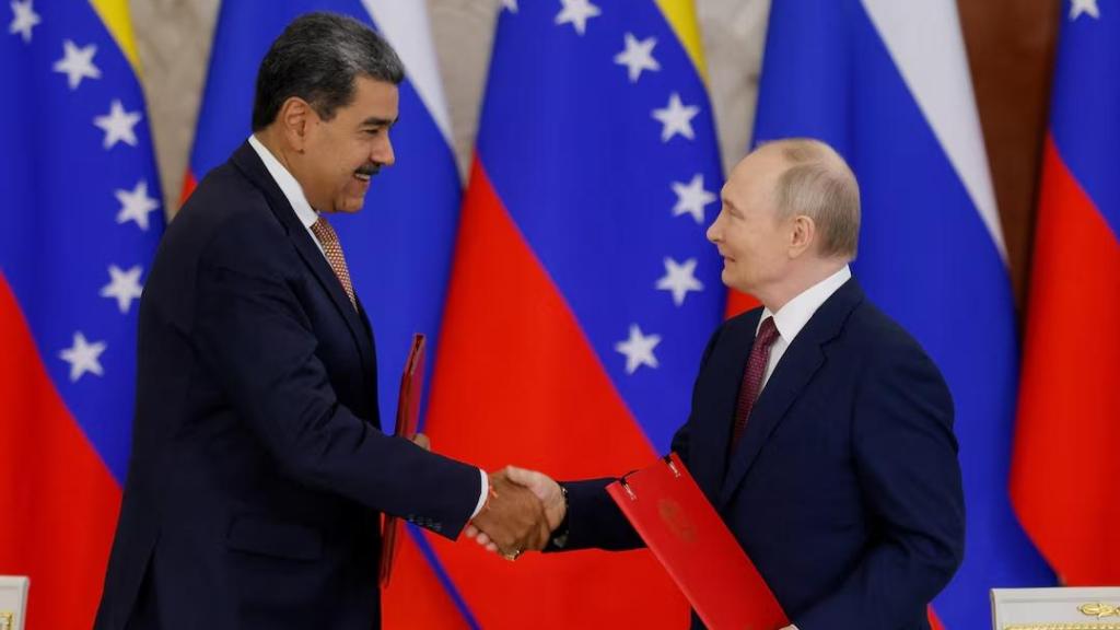 Nicolás Maduro y Vladímir Putin, en un encuentro de mayo de este año.