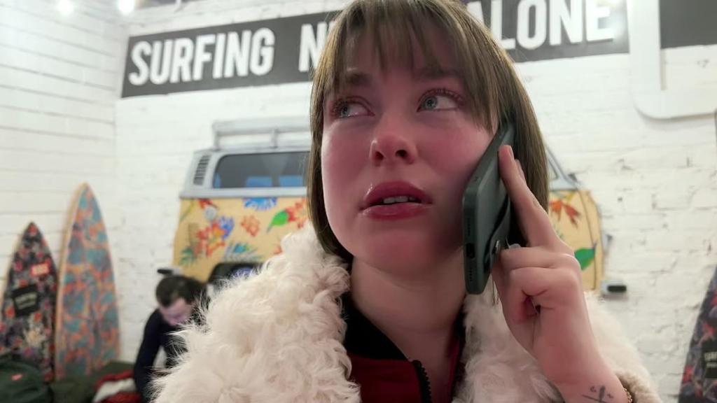 Ksenia Mironova en un fotograma de la película.