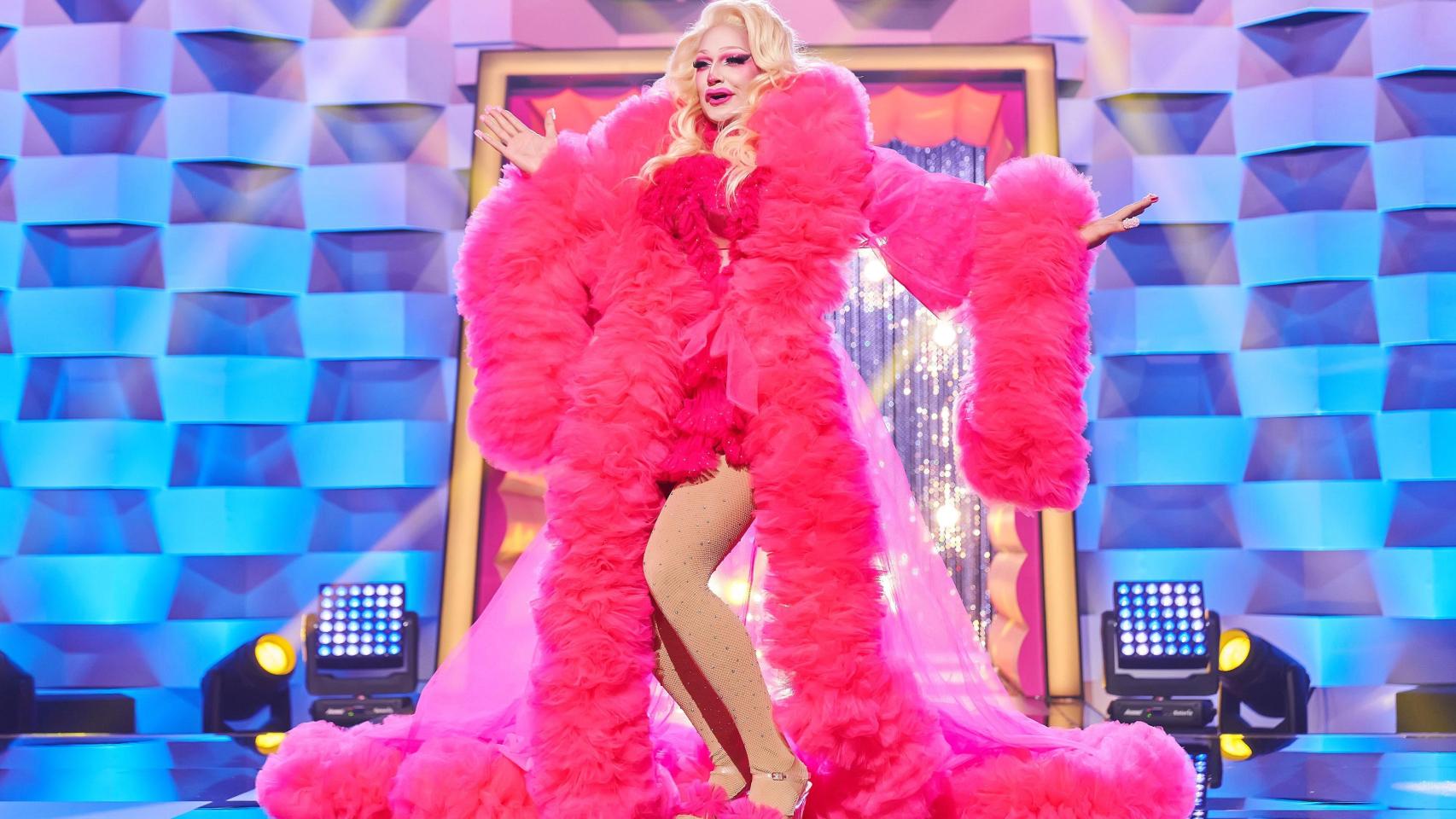 Margarita Kalifata en la pasarela de ‘Drag Race España’.