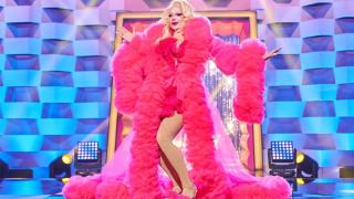 Margarita Kalifata en la pasarela de ‘Drag Race España’.