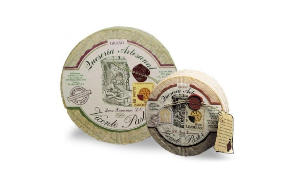 Queso D.O. Queso Zamarano de Vicente Pastor.