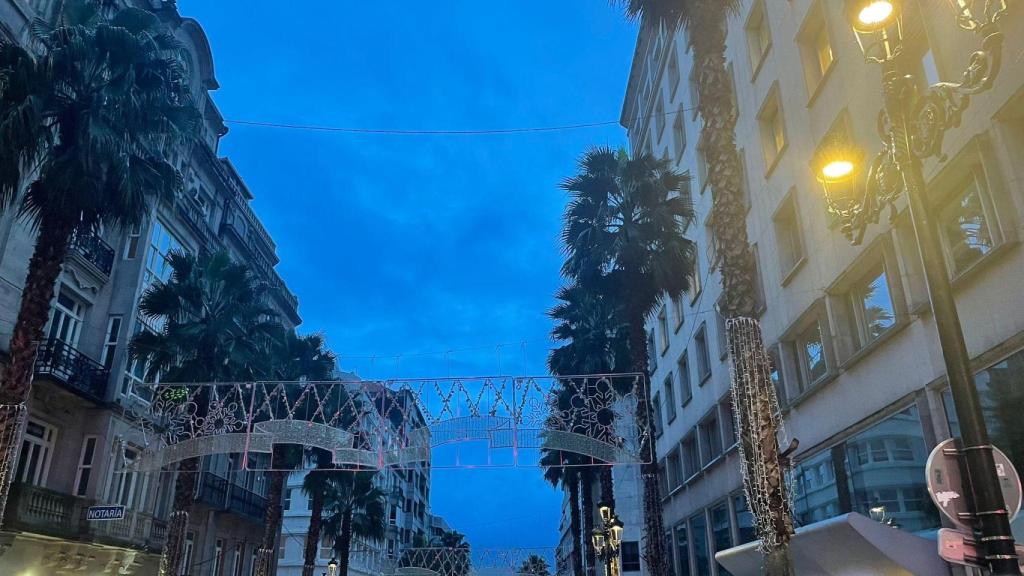 Imagen de Vigo en la mañana del 31 de octubre de 2025.