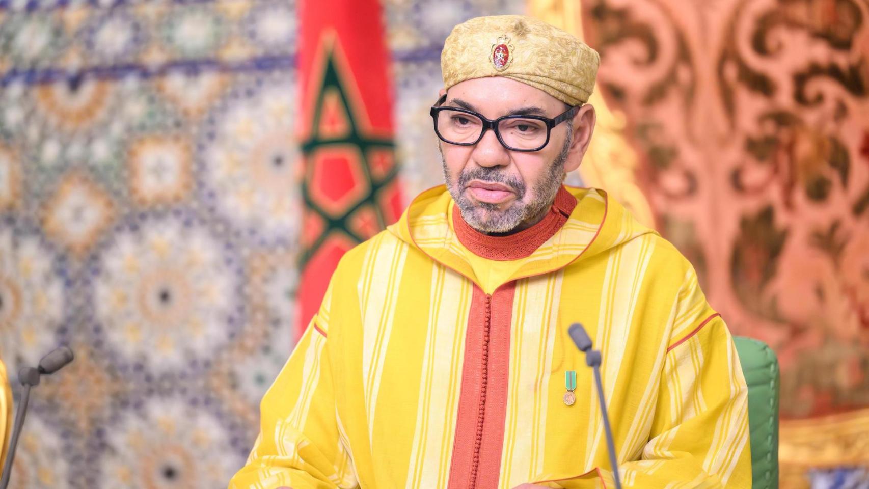 El rey de Marruecos Mohamed VI.