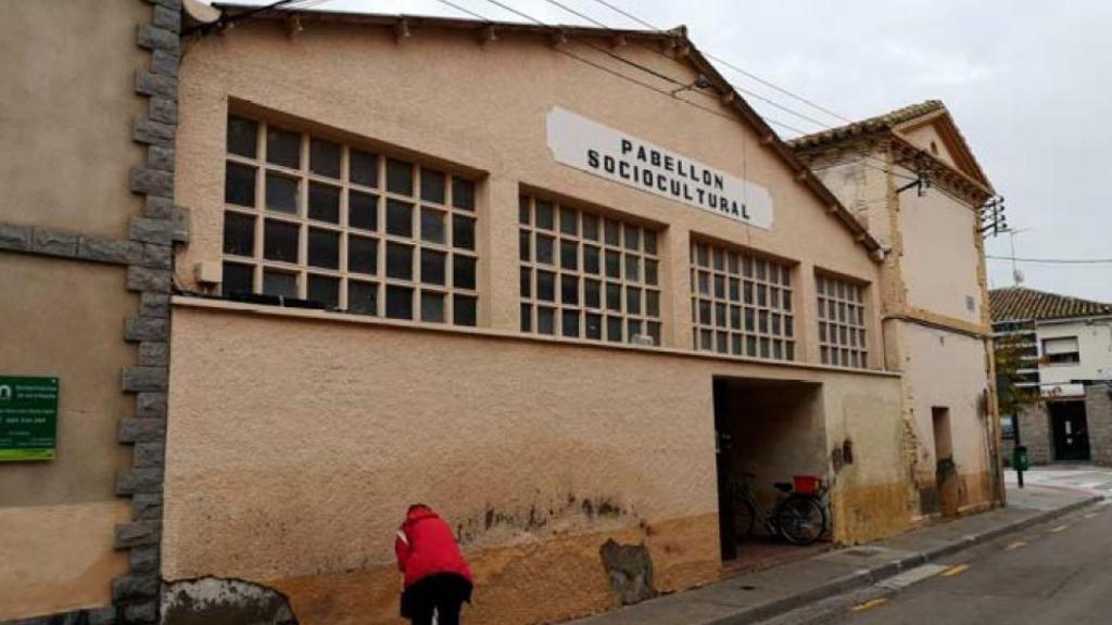 El Pabellón de San Juan de Mozarrifar, barrio rural de Zaragoza.