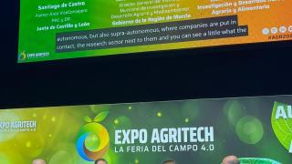 La Junta presenta su programa de Extensión Agraria Digital en Expo Agritech 4.0 como herramienta para conectar las nuevas tecnologías con los profesionales del sector