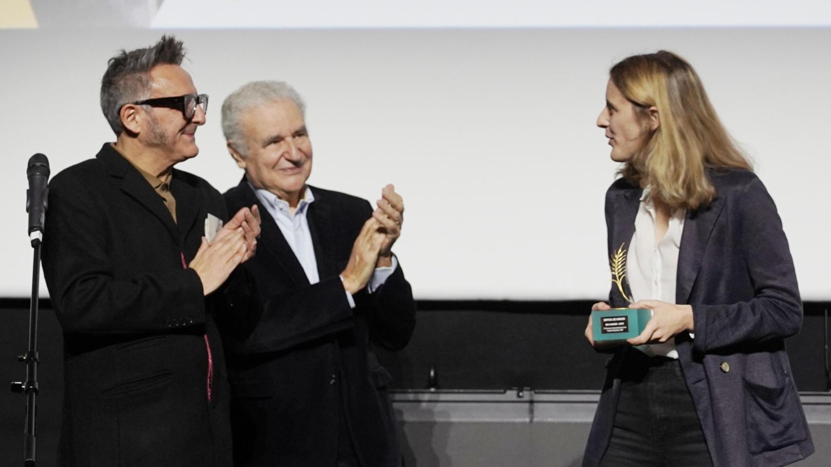 Entrega de la Espiga de Honor de la Seminci a la cineasta francesa Mia Hansen-Love