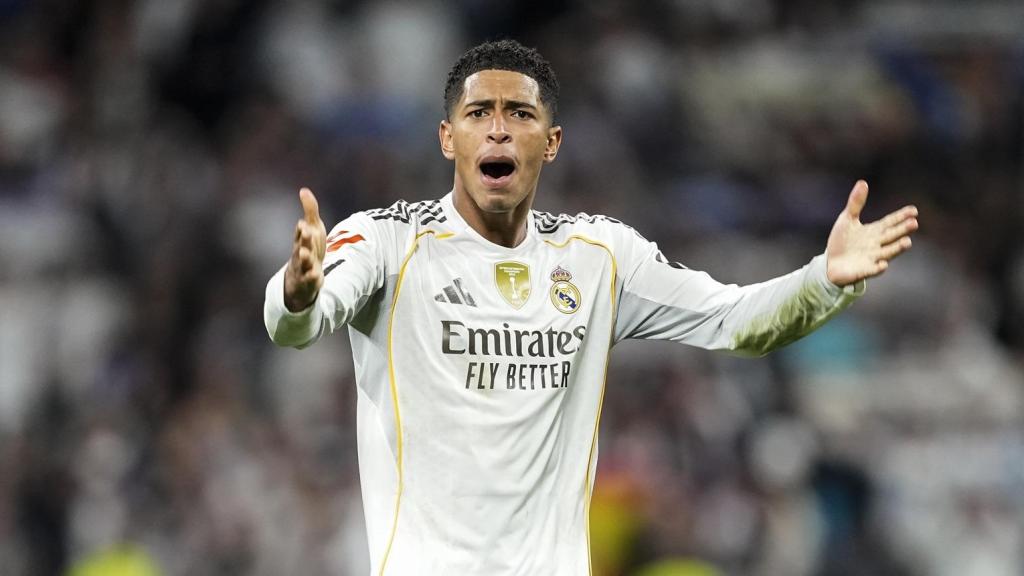 Jude Bellingham, en un partido del Real Madrid