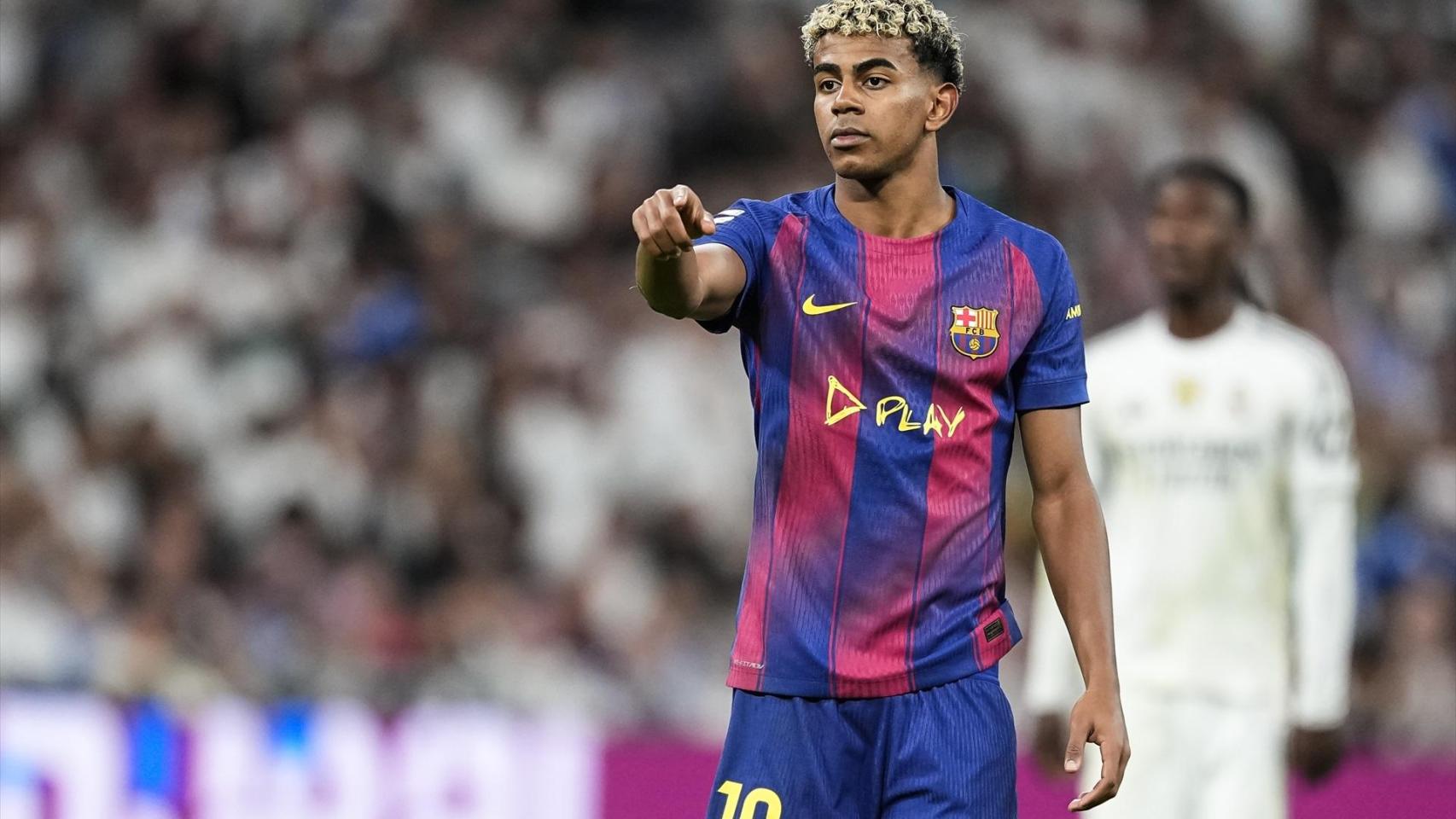 Lamine Yamal, con el FC Barcelona