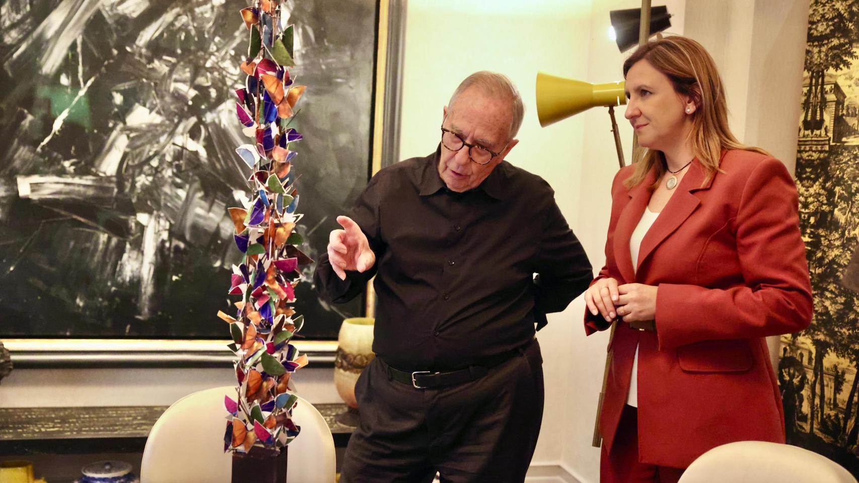 Catalá y Manolo Valdés.