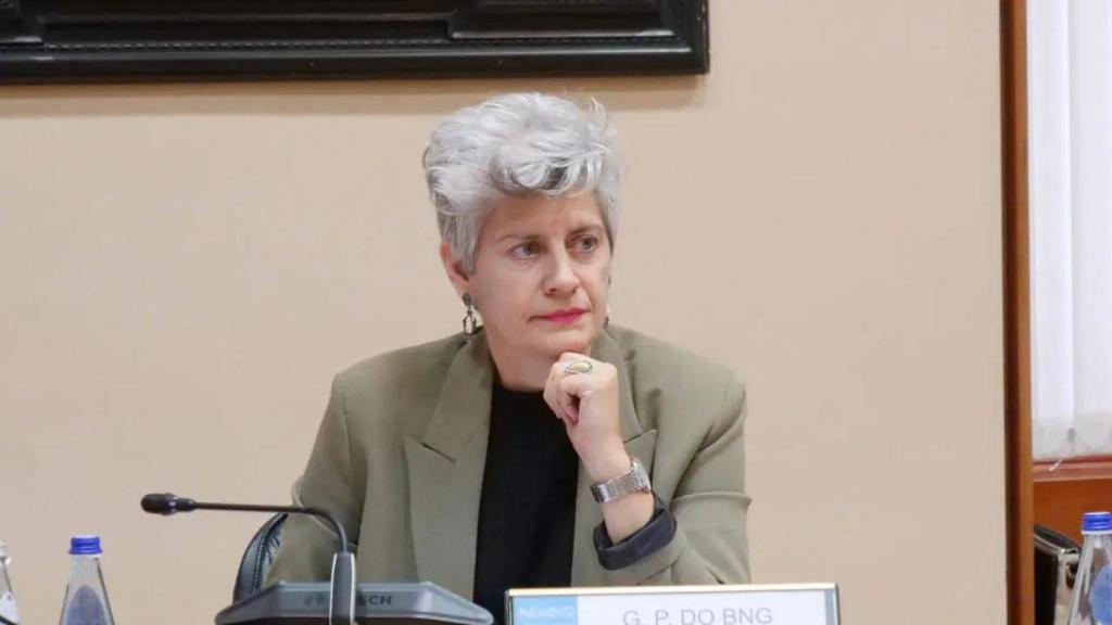 Mercedes Queixas, concejala del BNG.