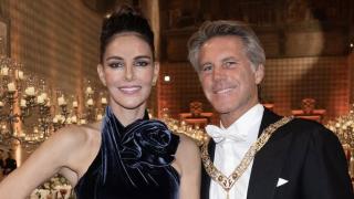 Adriana Abascal y Manuel Filiberto de Saboya, en una una imagen de las redes sociales.