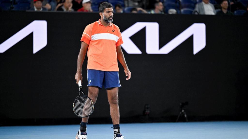 Rohan Bopanna, en el Open de Australia de 2024.