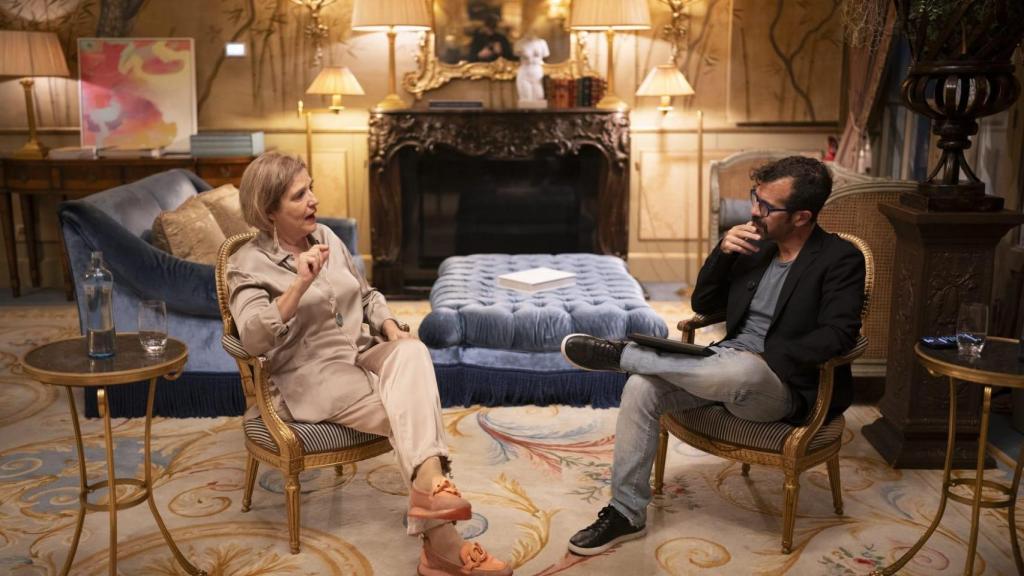 Pilar Rahola, entrevistada por Alberto D. Prieto, subdirector de EL ESPAÑOL.