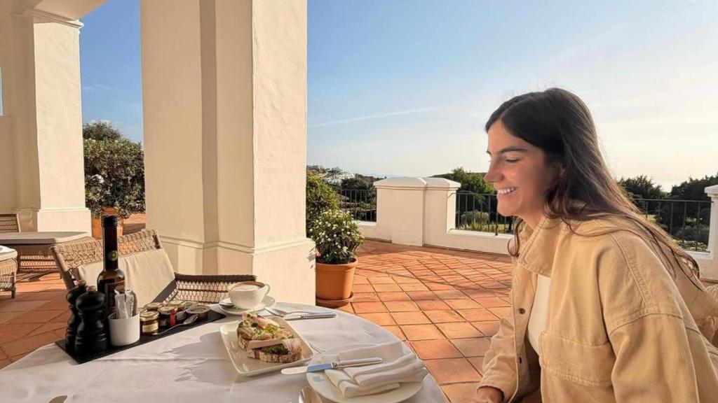 Blanca Llandres, en una fotografía de sus redes sociales.