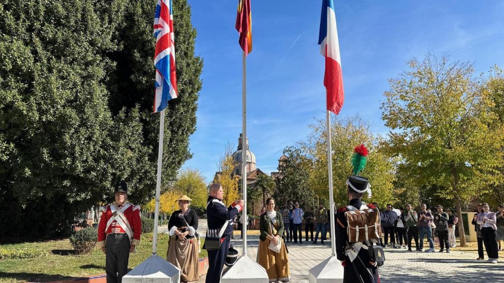 Conmemoración del 216 aniversario de la Batalla de Talavera.