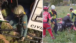 Uno de los rescates de este fin de semana en el Pirineo oscense.