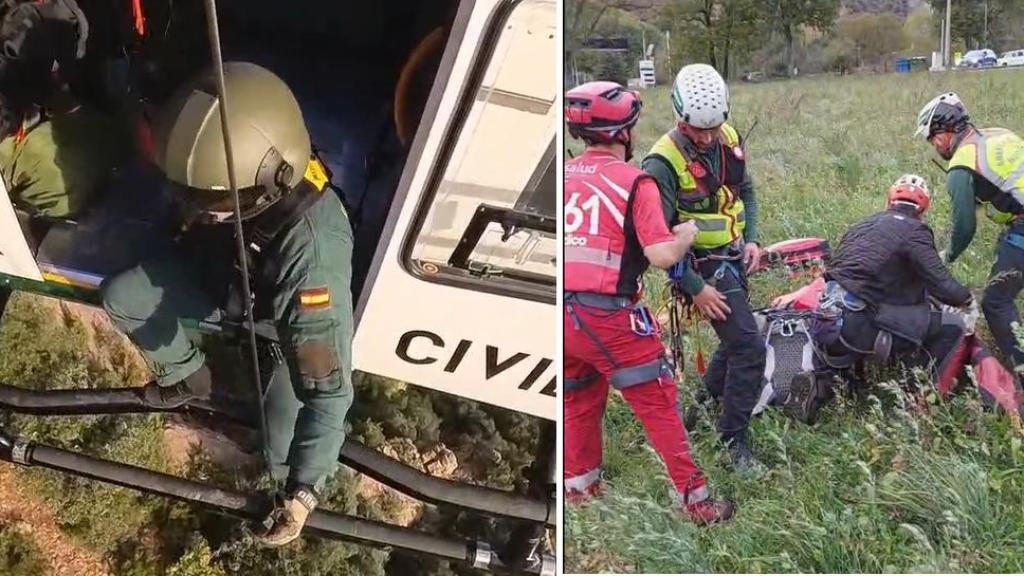 Uno de los rescates de este fin de semana en el Pirineo oscense.