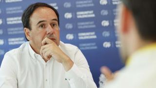 Juanfran Pérez Llorca, en una entrevista concedida a EL ESPAÑOL.