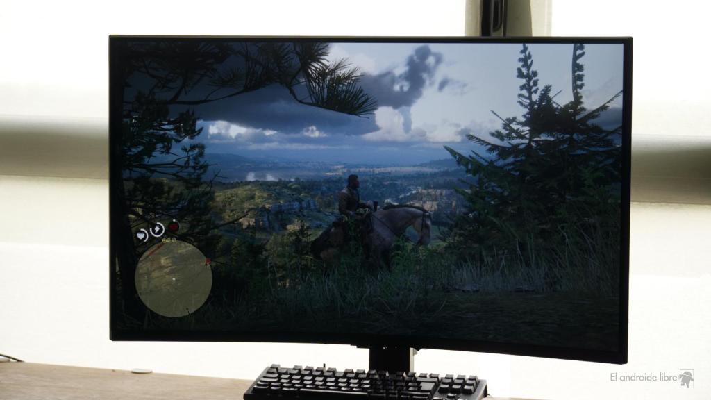 Red Dead Redemption 2 en el Odyssey G7