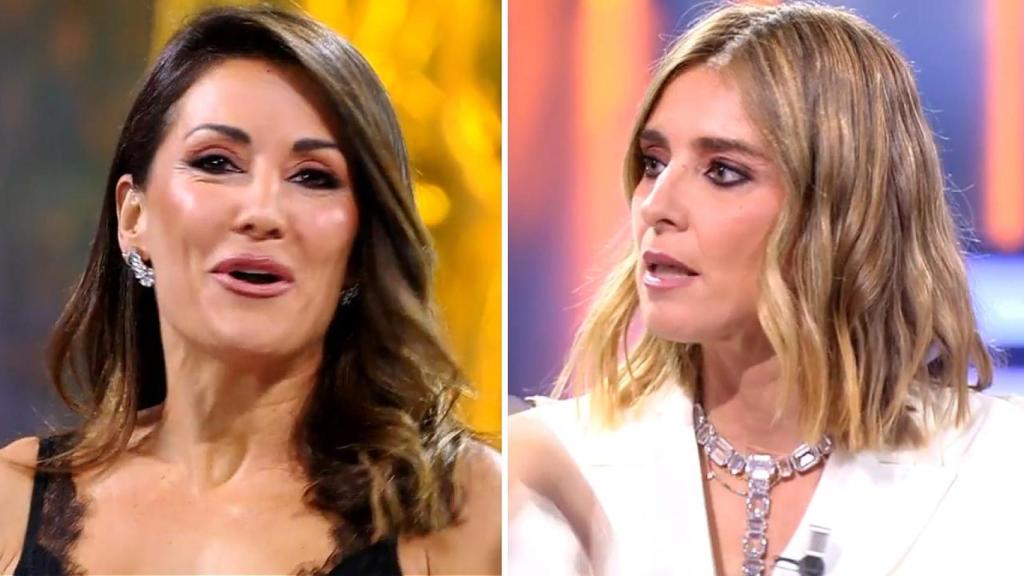 Nagore Robles y Sandra Barneda, en el debate final de 'Supervivientes: All Stars'.