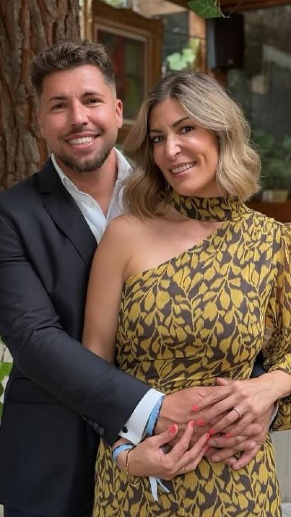 La pareja, en una fotografía de sus redes sociales.