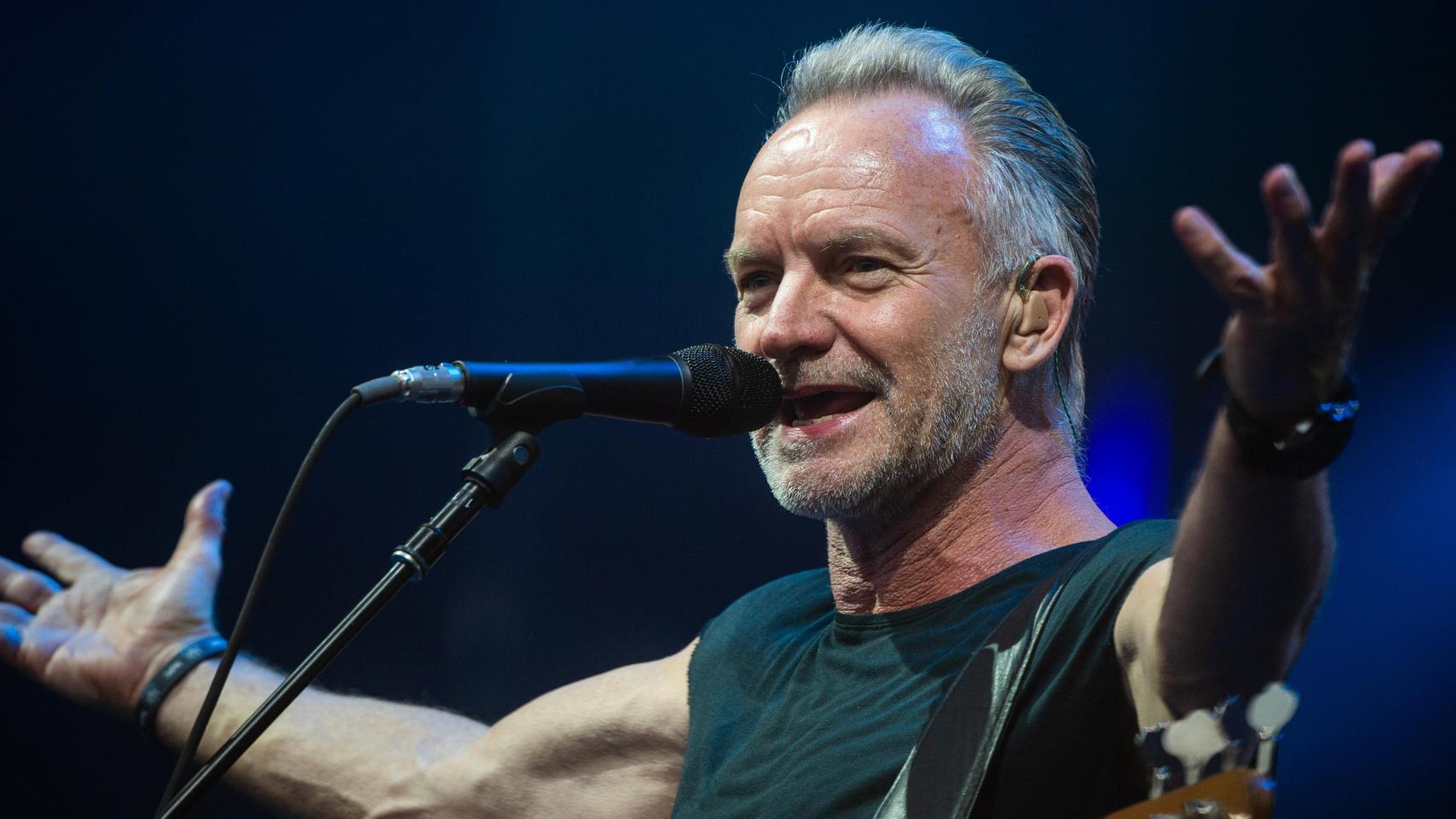 El cantante británico Sting.