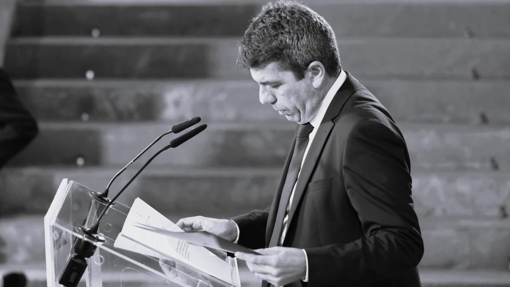 Carlos Mazón, este lunes.