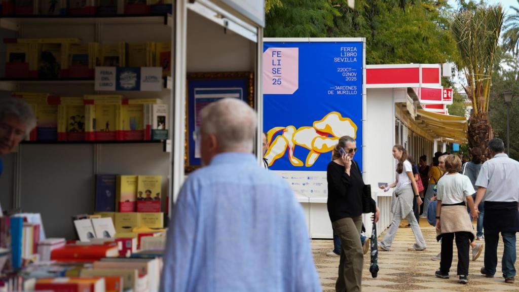 Imagen de la Feria del Libro de Sevilla 2025.