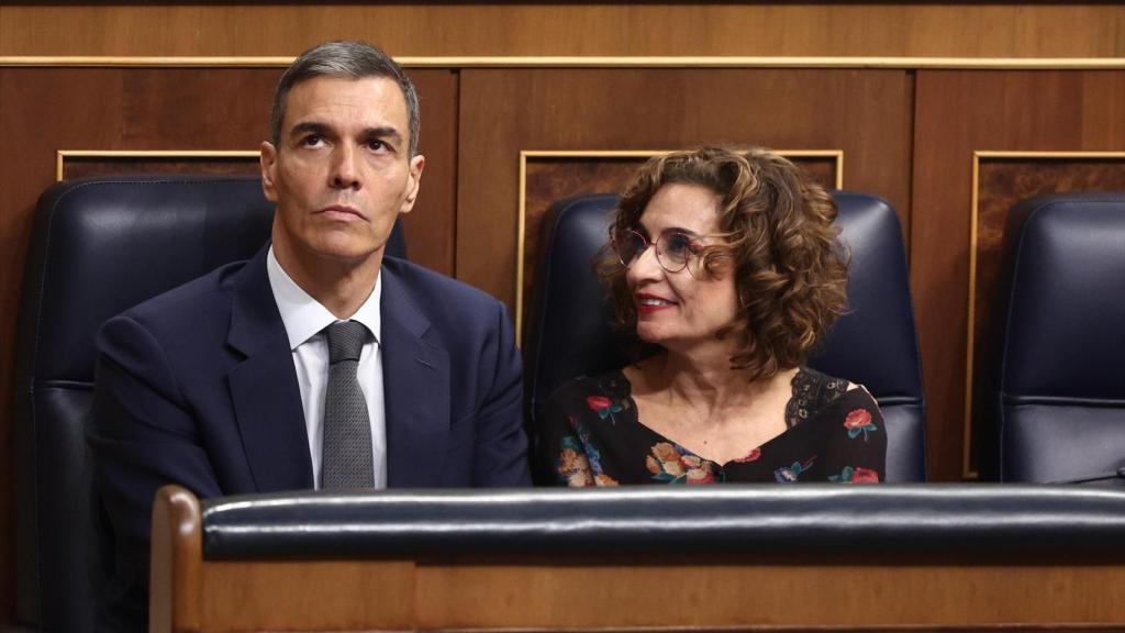 Pedro Sánchez y María Jesús Montero. Eduardo Parra / Europa Press
