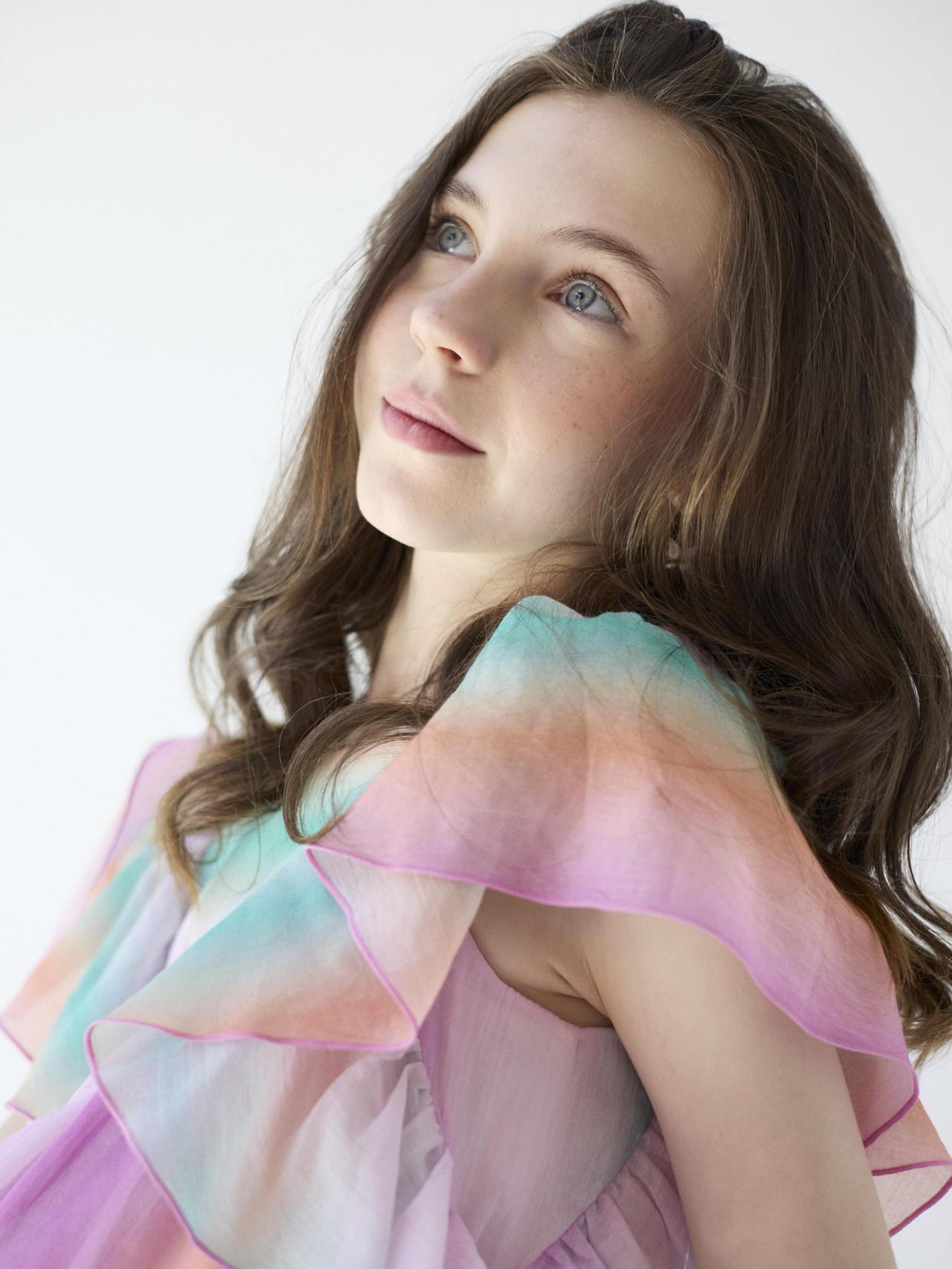 Anastasia Russo, en una sesión de fotos.