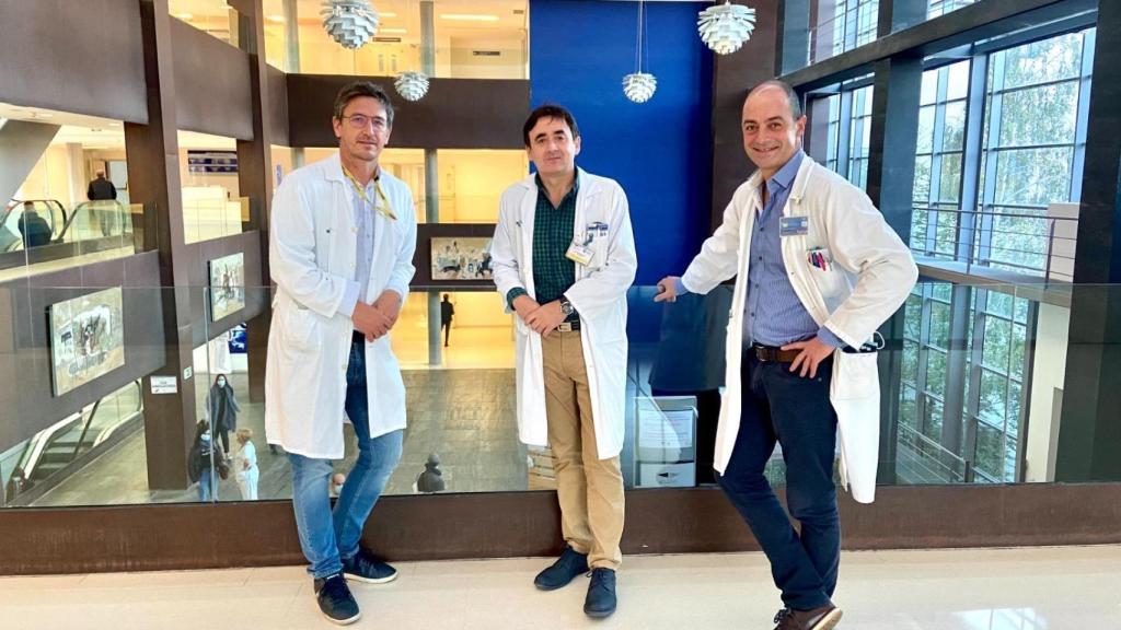 De izquierda a derecha: Vicente Simó, David Pacheco y Miguel Toledano. Fotografía cedida a EL ESPAÑOL de Castilla y León.