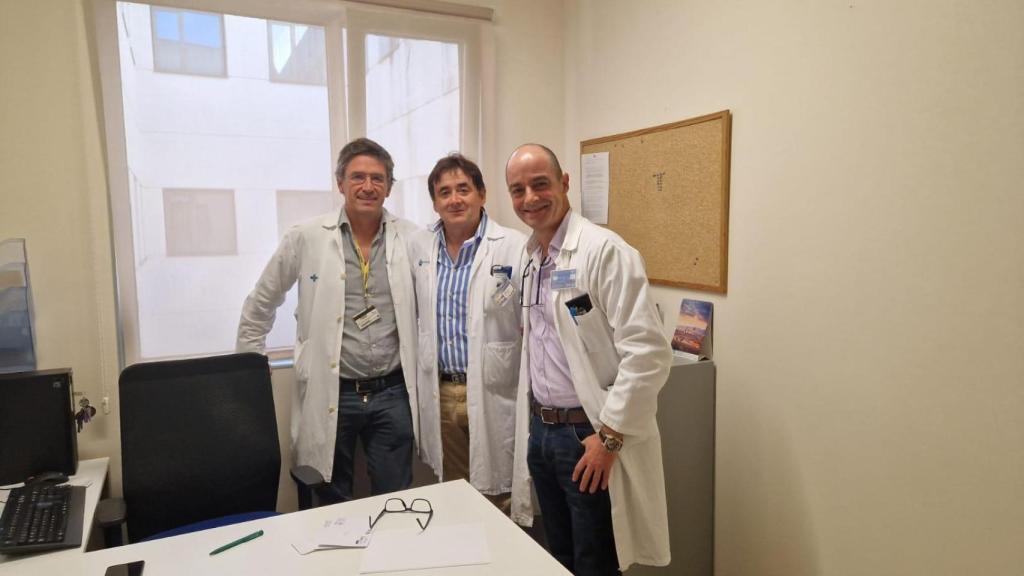 Los tres organizadores del congreso que se celebrará en Valladolid.