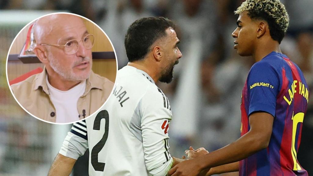 Luis de la Fuente y el incidente entre Carvajal y Lamine Yamal en El Clásico