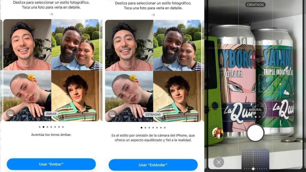 Estilos fotográficos del iPhone