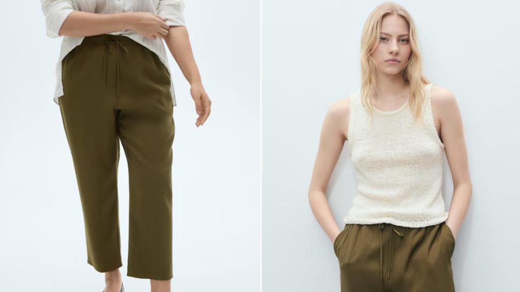 Pantalón fluido. Ref. 17091171