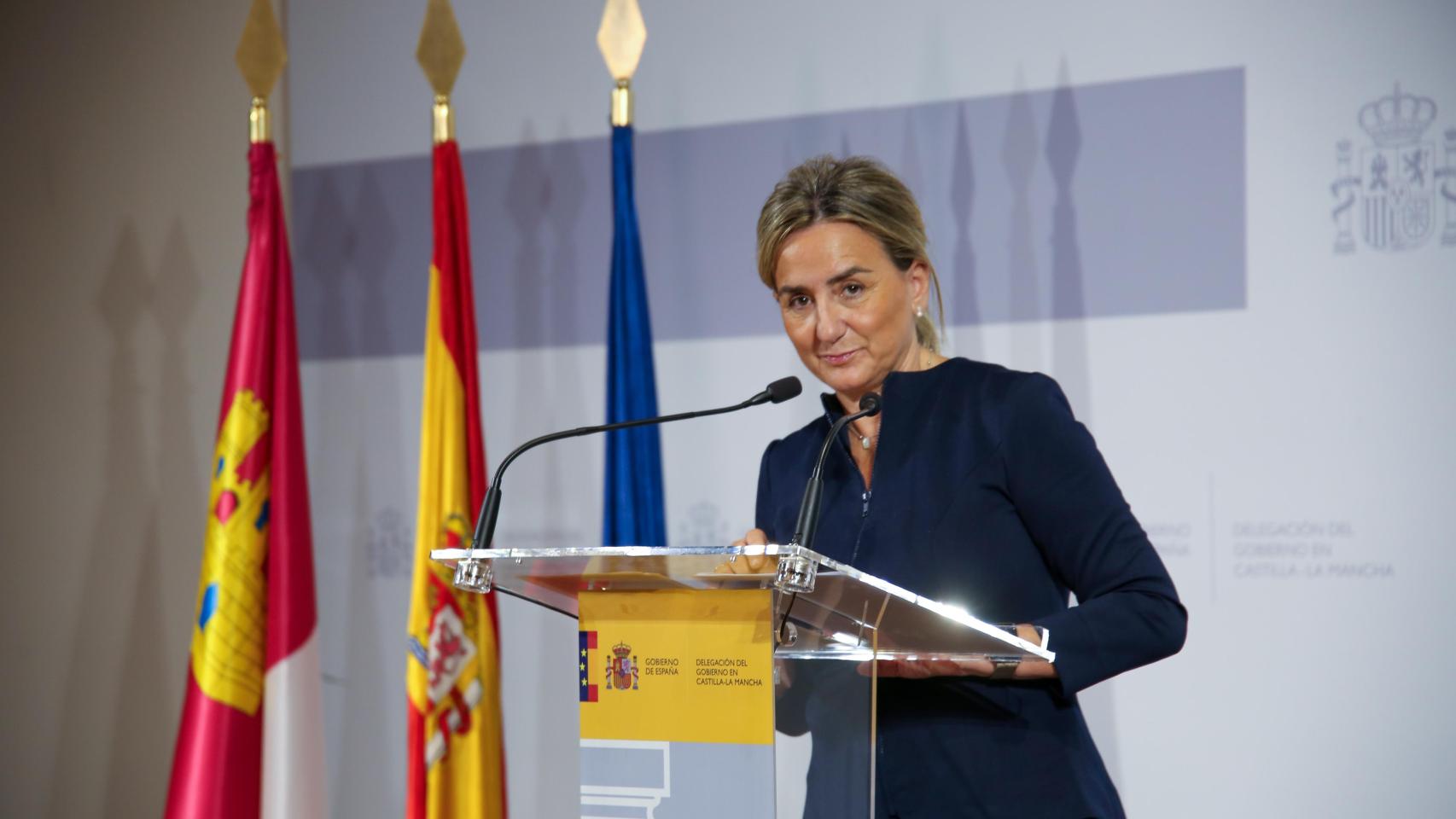 Milagros Tolón, delegada del Gobierno en Castilla-La Mancha.