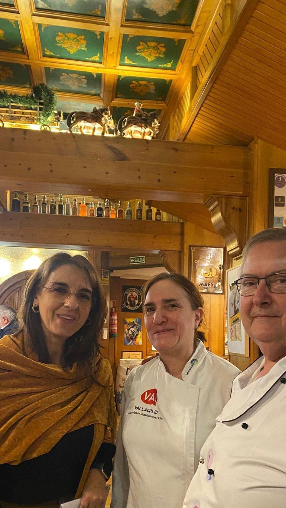 Llum Barrera en el Restaurante Ángela