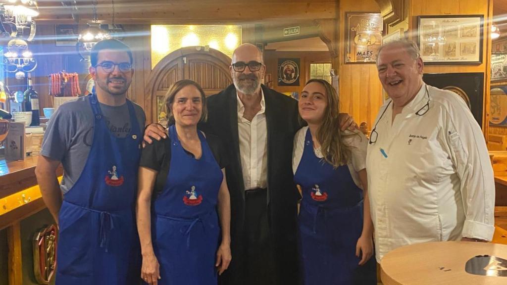 Luis Tosar en el Restaurante Ángela