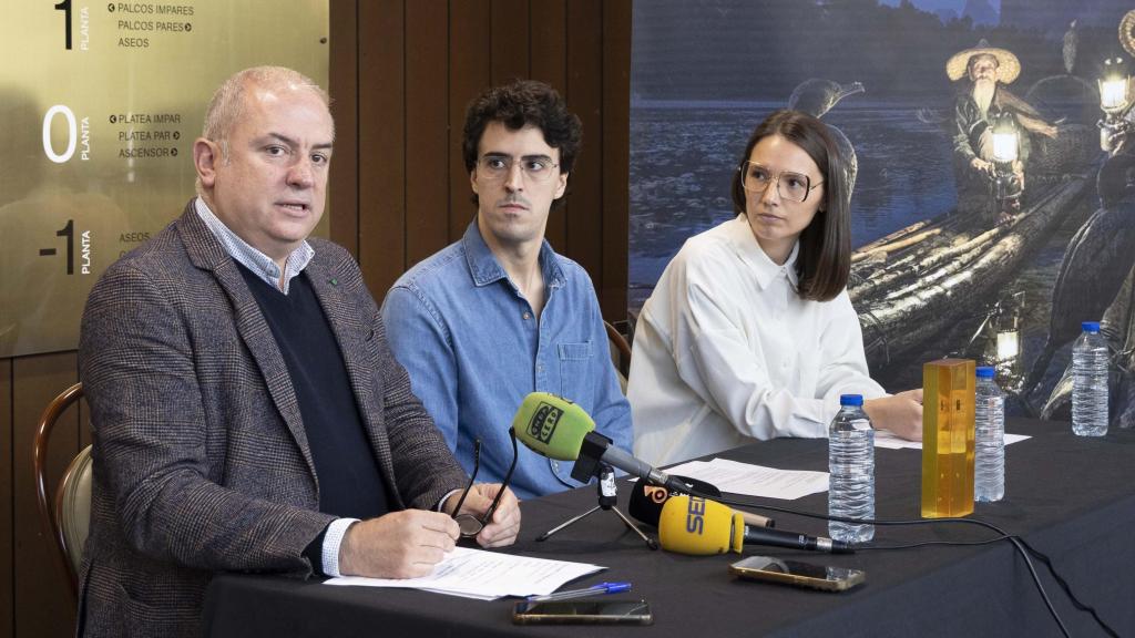 Presentaci´´on del Cormorán Film Fest en A Coruña.