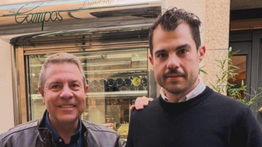 Emiliano García-Page en el restaurante Campos de Lugo