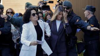 Vilaplana, a su entrada al juzgado de Catarroja este lunes. EFE / Manuel Bruque