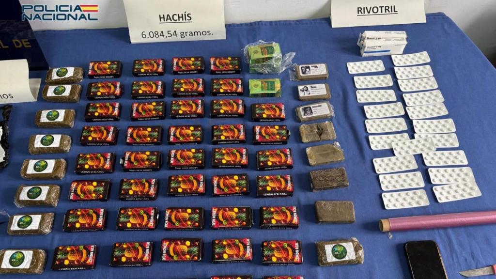 Botín incautado en una vivienda en Zaragoza