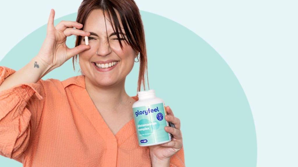 Suplemento ácido hialurónico + colágeno Gloryfeel