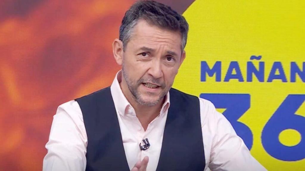 Javier Ruiz, presentador de 'Mañaneros 360'.