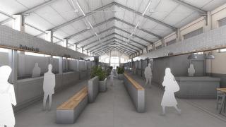 Recreación de como quedará la nave.