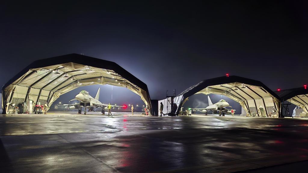 Dos Eurofighter españoles desplegados en Lituania